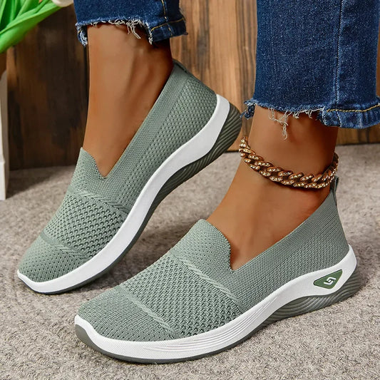 LOUVRE Åndbare Slip-On - Ortopædiske Behagelige Sneakers