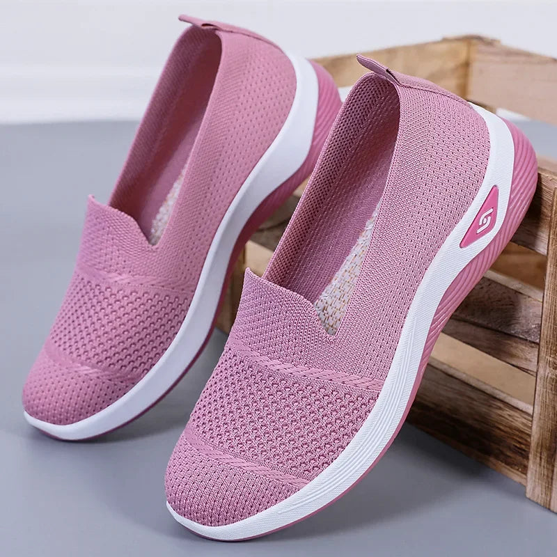 LOUVRE Åndbare Slip-On - Ortopædiske Behagelige Sneakers