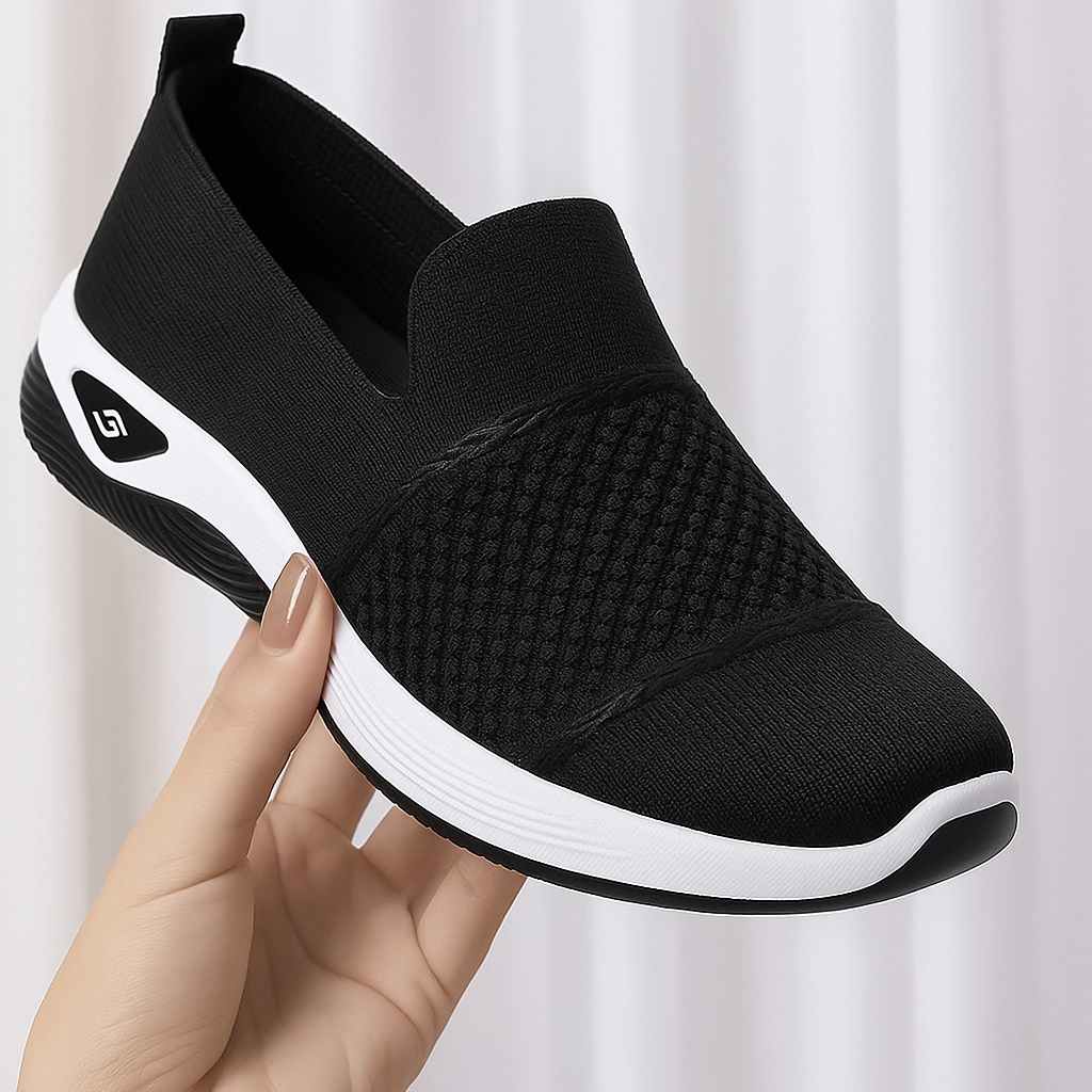 LOUVRE Åndbare Slip-On - Ortopædiske Behagelige Sneakers